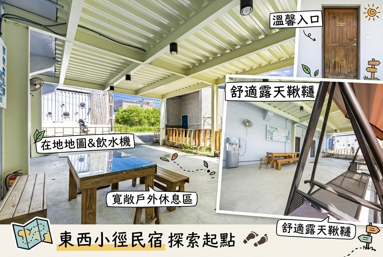 小琉球東西小徑.戶外休息區